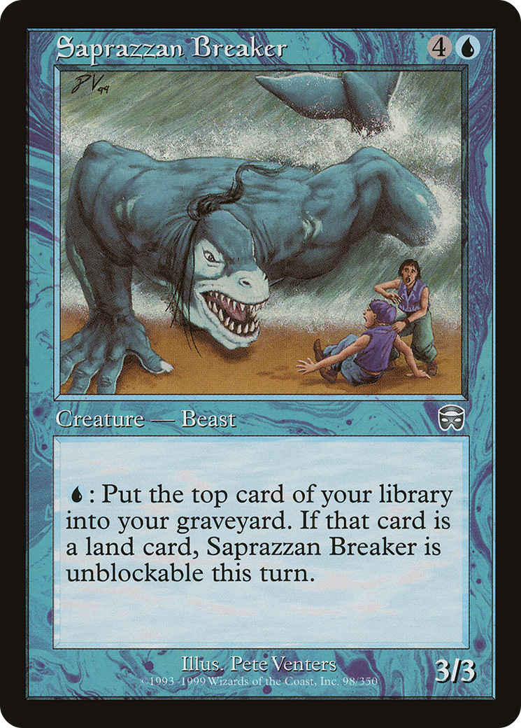 Saprazzan Breaker (MMQ-098) - Mercadian Masques