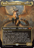 Betor, Ancestor's Voice (Borderless) (TDC-001) - Commander: Tarkir: Dragonstorm Foil