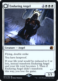 Enduring Angel (PRE-017) - Innistrad: Midnight Hunt Promos: (Double Faced Transform) Foil