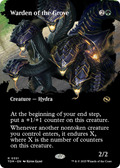 Warden of the Grove (Borderless) (TDM-351) - Tarkir: Dragonstorm: (Showcase) Foil