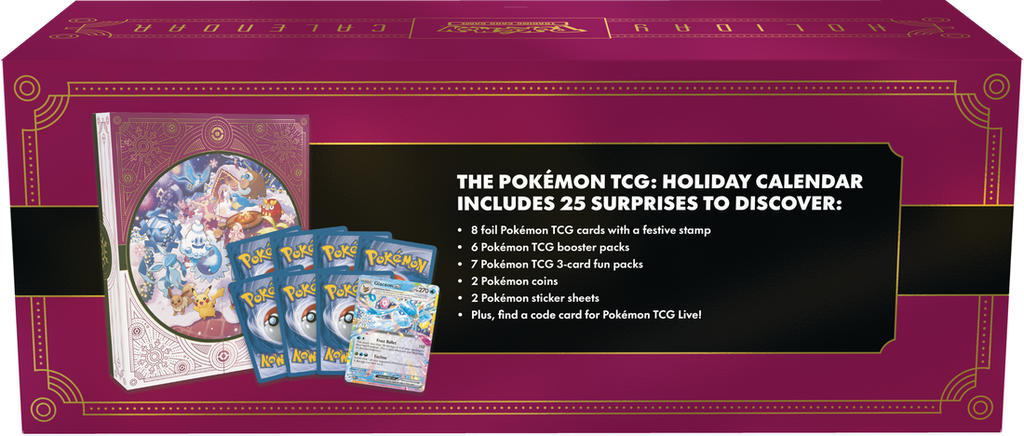 Pokemon TCG: Holiday Calendar 2025