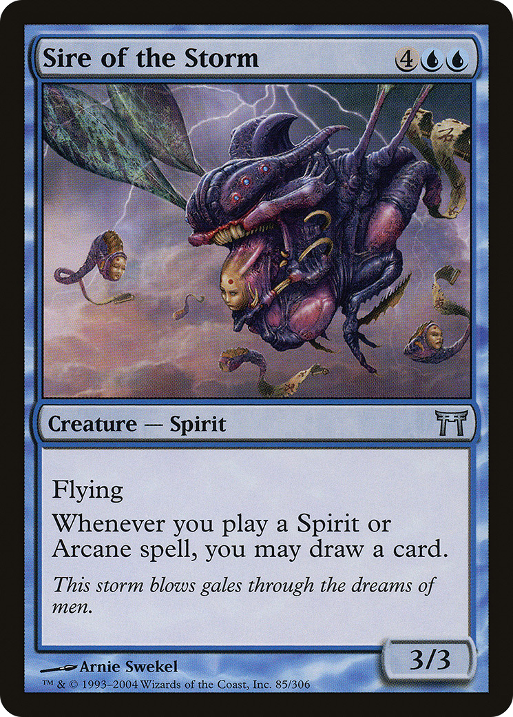 Sire of the Storm (CHK-085) - Champions of Kamigawa