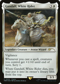 Gandalf, White Rider (UMP-002) - Tales of Middle-earth Deluxe Commander Kit Foil