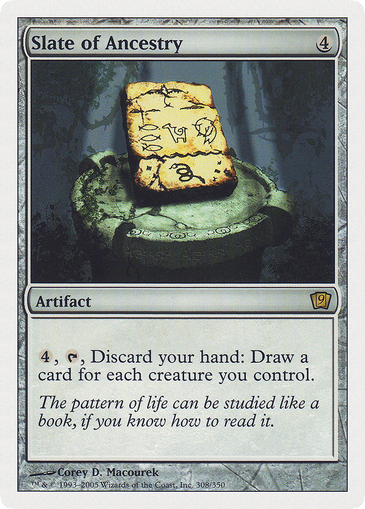 Slate of Ancestry (9ED-) - 9th Edition Foil