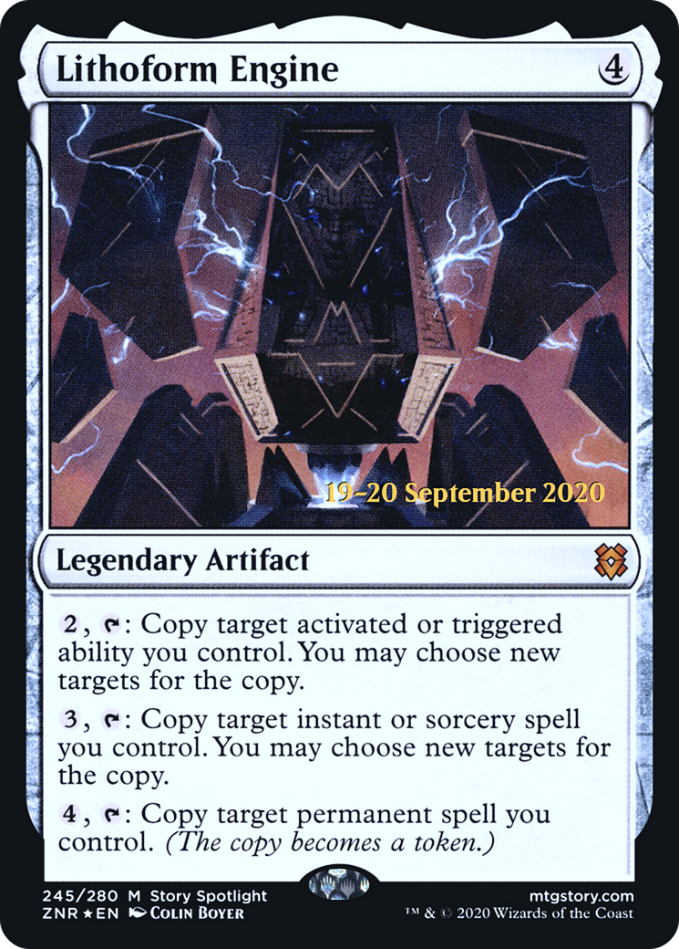 Lithoform Engine (PRE-245S) - Zendikar Rising Promos Foil
