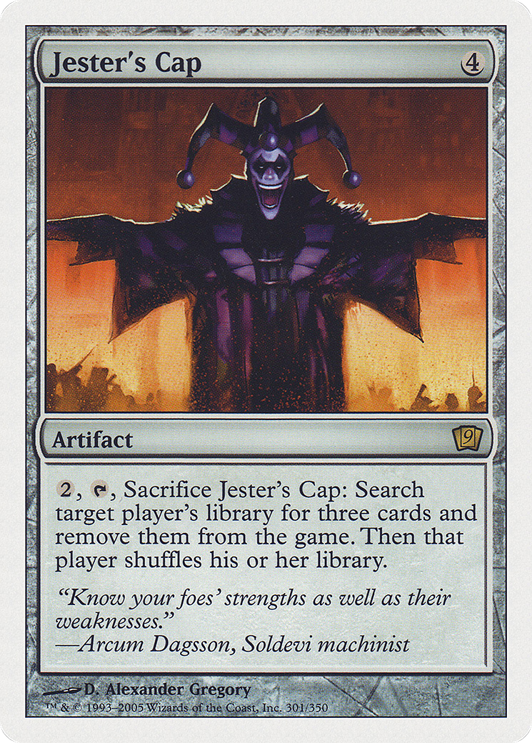 Jester's Cap (9ED-301) - 9th Edition Foil