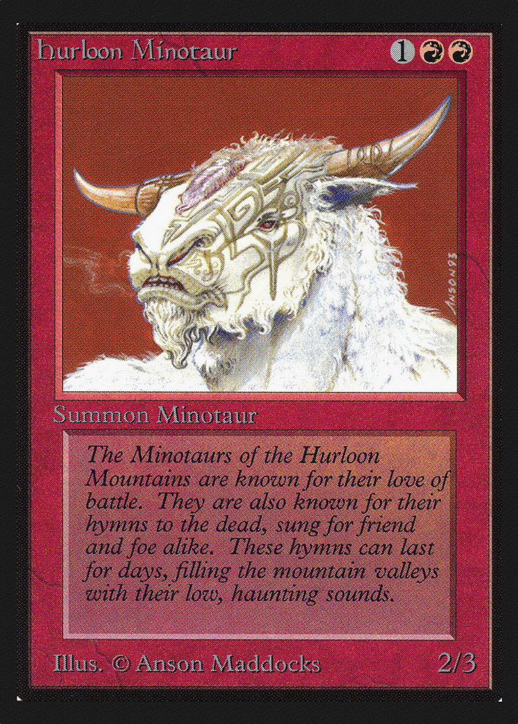 Hurloon Minotaur (IE) (IED-) - Intl. Collectors' Edition