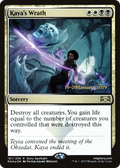 Kaya's Wrath (PRE-187S) - Ravnica Allegiance Promos Foil