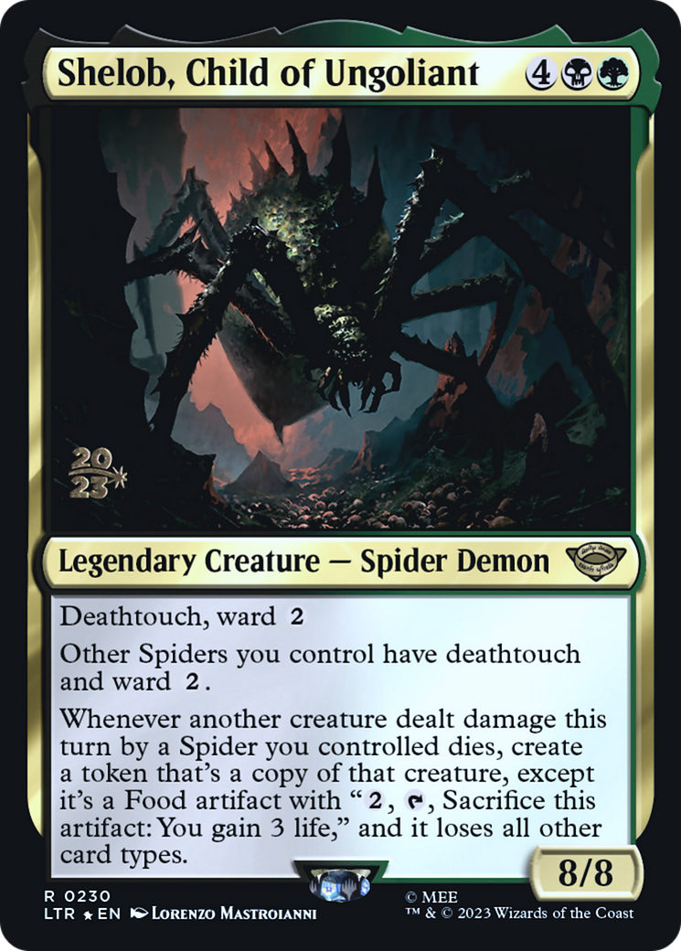 Shelob, Child of Ungoliant (PRE-230) - Tales of Middle-earth Promos Foil