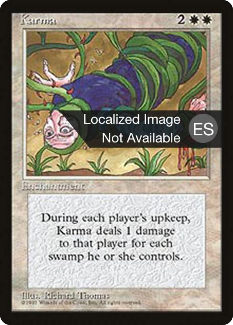 Karma (4BB-) - Fourth Edition Foreign Black Border
