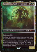Karametra, God of Harvests (SLD-069) - Secret Lair Drop: (enchantment, Showcase) Foil
