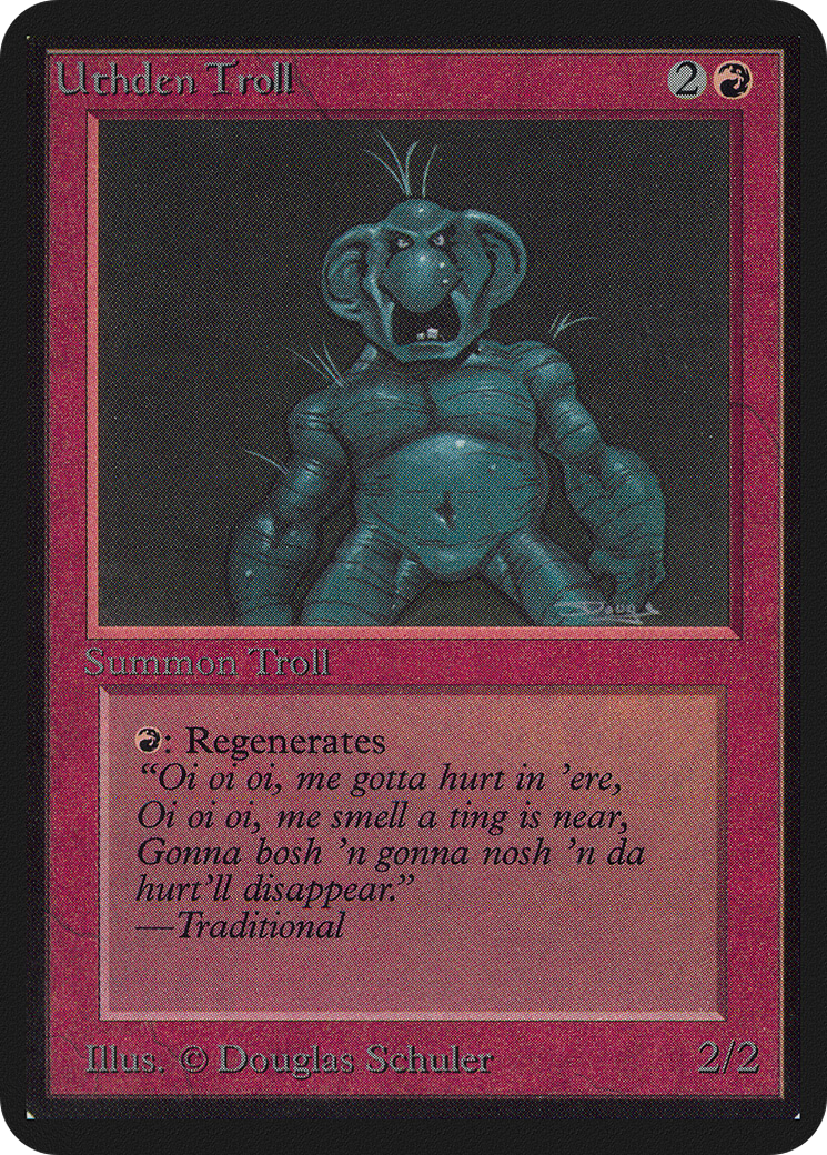 Uthden Troll (LEA-) - Limited Edition Alpha