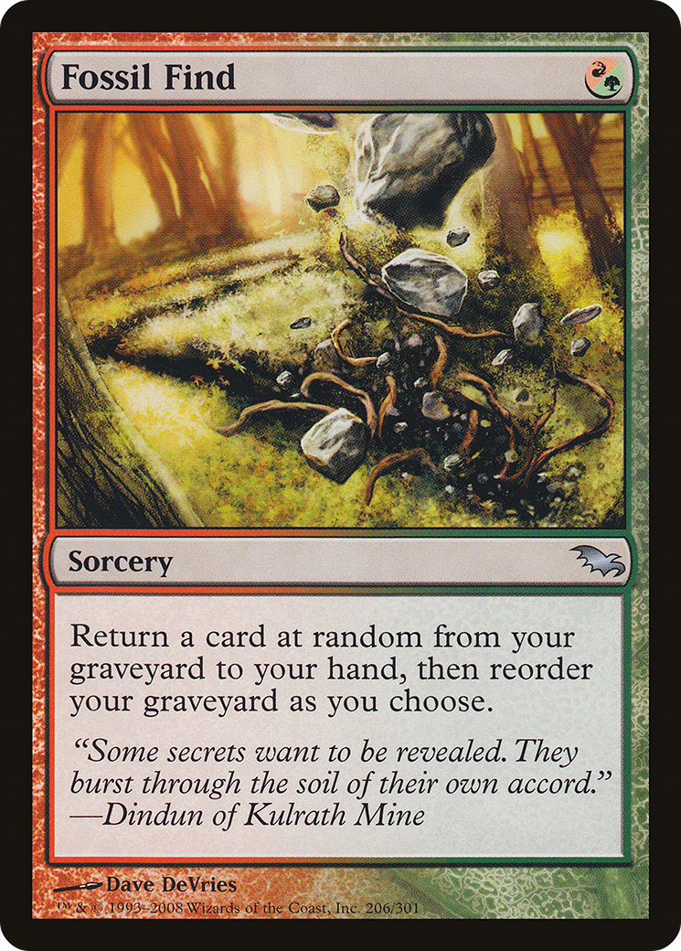 Fossil Find (SHM-206) - Shadowmoor