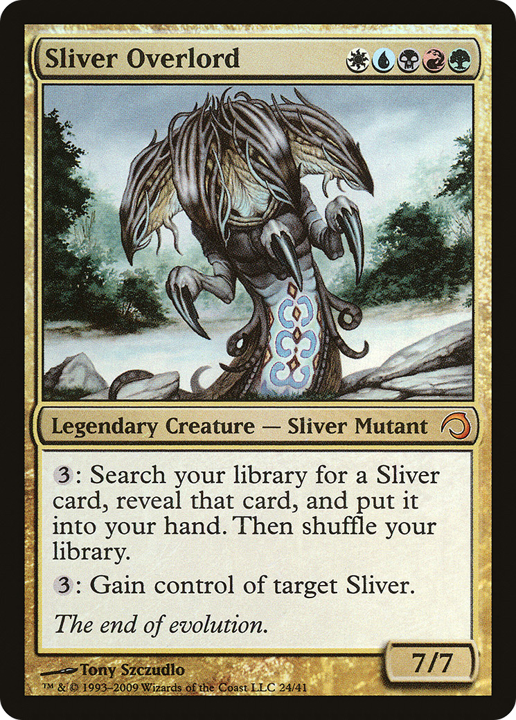 Sliver Overlord (PDS-024) - Premium Deck Series: Slivers Foil