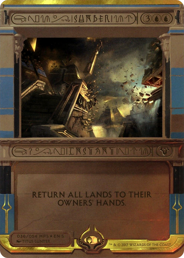 Sunder (MPS2-036) - Amonkhet Invocations (Borderless) Foil