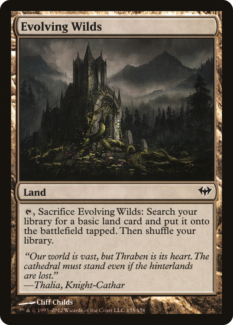Evolving Wilds (DKA-155) - Dark Ascension