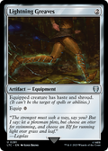Lightning Greaves (LTC-281) - Tales of Middle-earth Commander