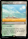Sungrass Prairie (Surge Foil) (WHO-902) - Doctor Who Foil