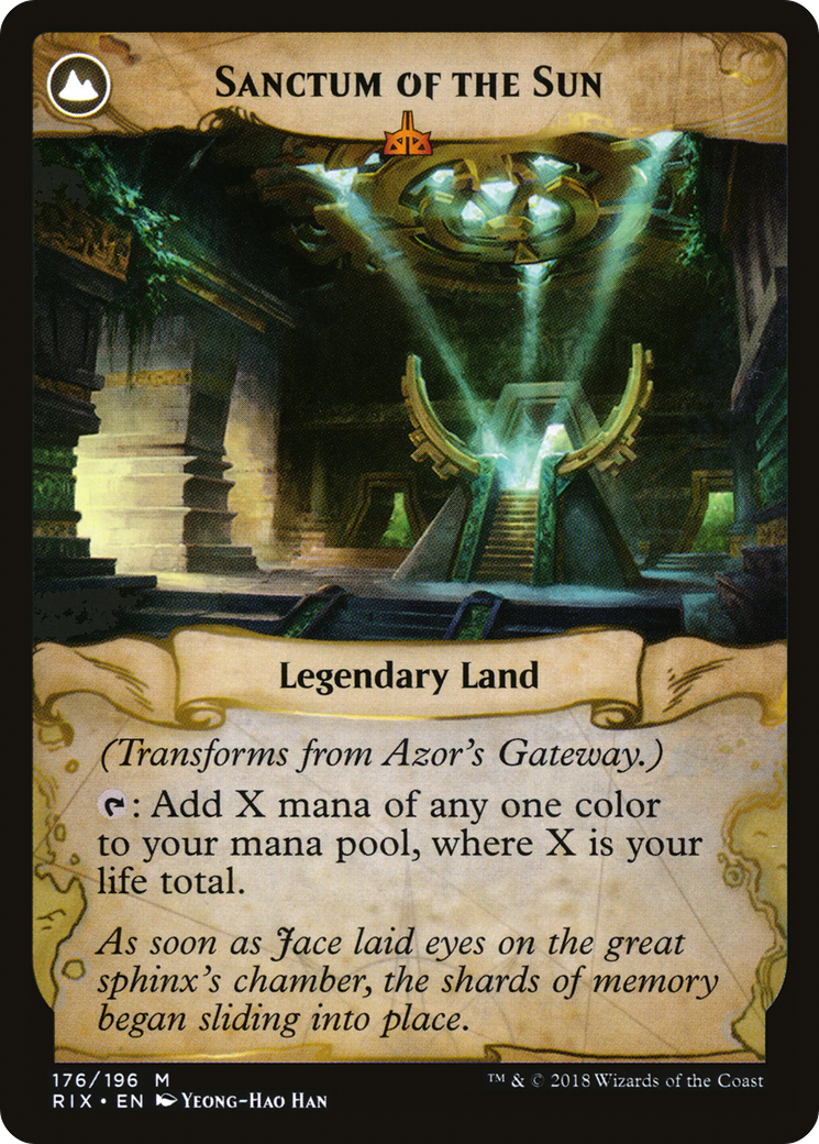 Azor's Gateway (RIX-176) - Rivals of Ixalan: (compasslanddfc)