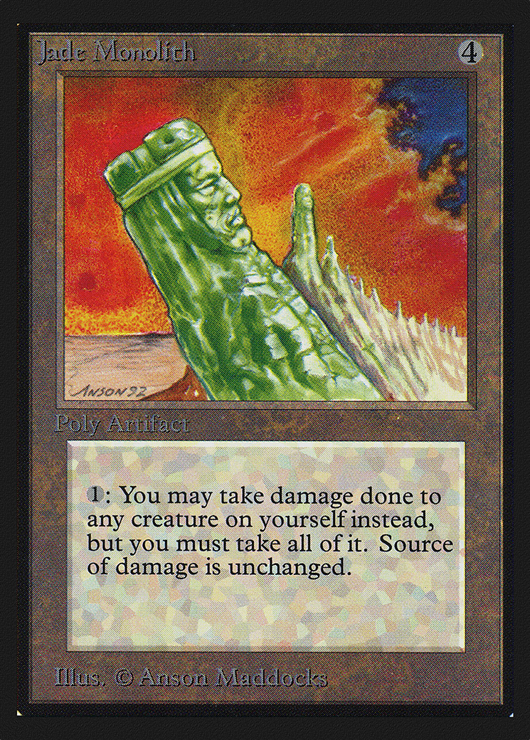 Jade Monolith (IE) (IED-) - Intl. Collectors' Edition
