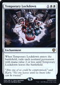 Temporary Lockdown (PRE-036) - Dominaria United Promos Foil