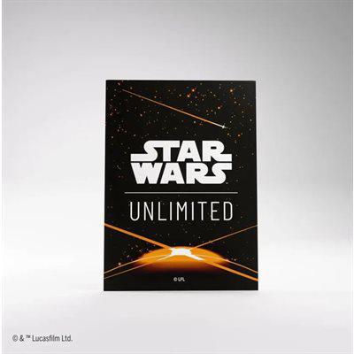 Star Wars Unlimited: Art Sleeves: Card Back Orange