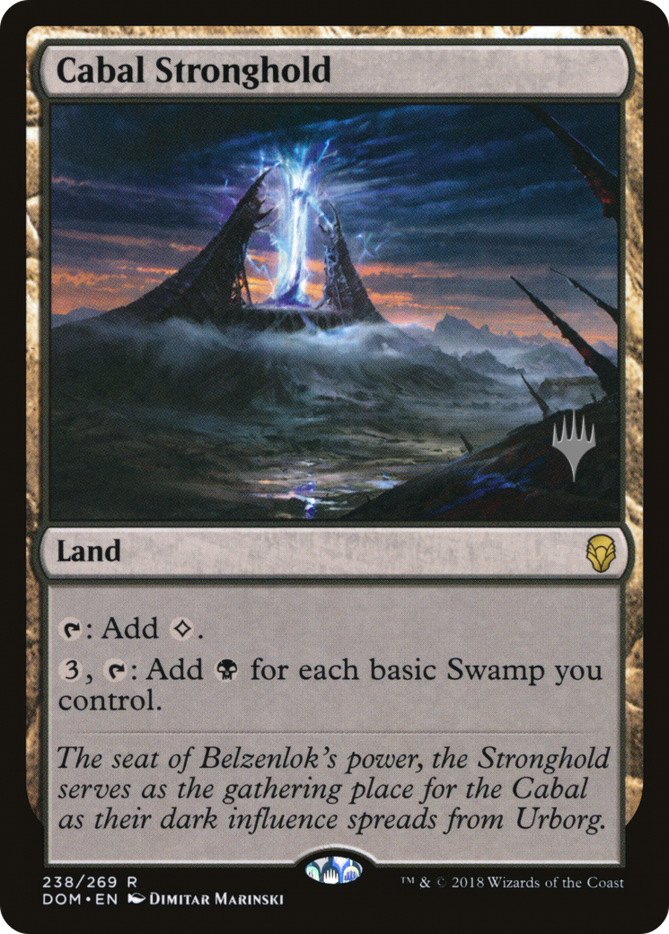 Cabal Stronghold (PPM20-238) - Dominaria Promos
