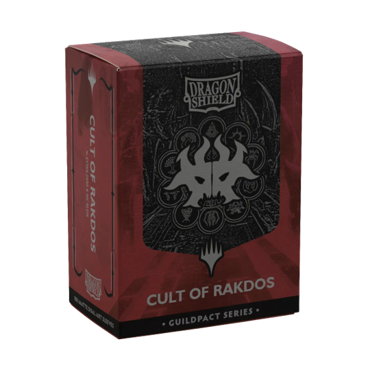 Dragon Shield Dual Matte Art Sleeves 100CT: Cult of Rakdos