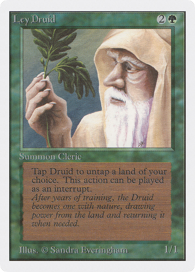 Ley Druid (2ED-) - Unlimited Edition