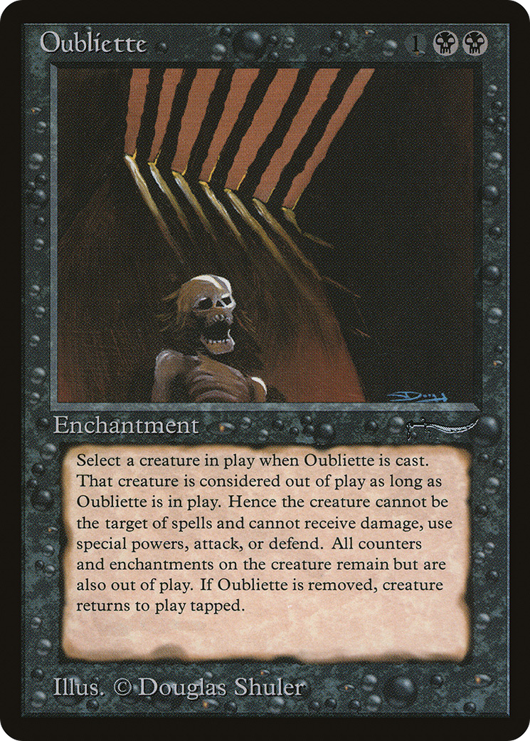 Oubliette (ARN-) - Arabian Nights