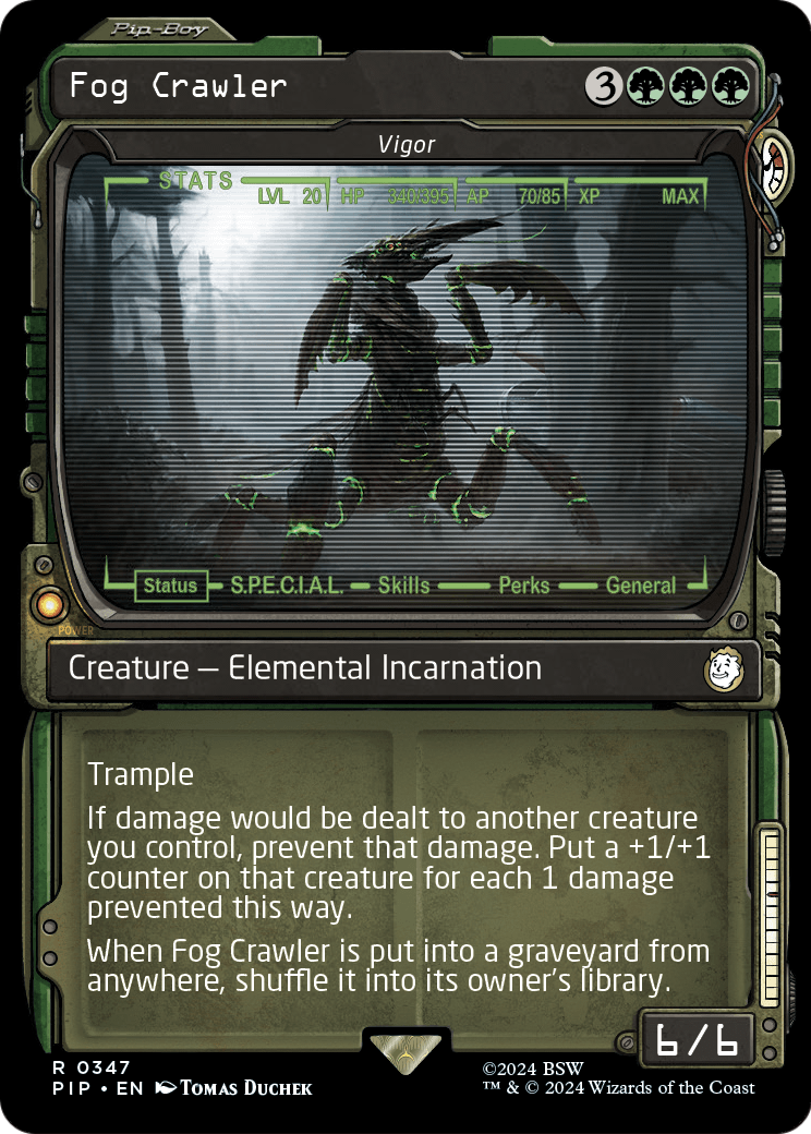 Fog Crawler - Vigor (Showcase) (PIP-347) - Fallout / Fog Crawler: (Showcase)