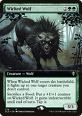 Wicked Wolf (Extended Art) (ELD-374) - Throne of Eldraine: (Extended Art)