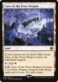 Cave of the Frost Dragon (PPAFR-253) - Adventures in the Forgotten Realms Promos Foil