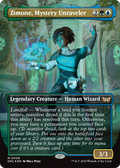 Zimone, Mystery Unraveler (Borderless) (DSC-008) - Duskmourn: House of Horror Commander