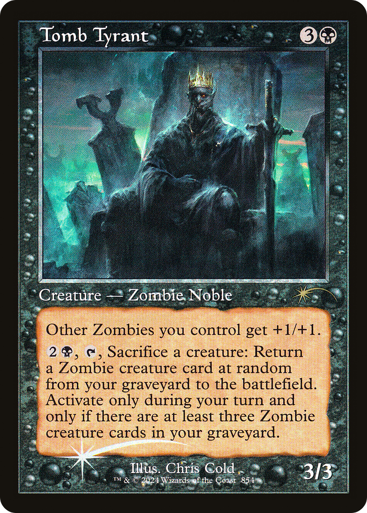Tomb Tyrant (Retro Frame) (SLD-854) - Secret Lair Drop Foil