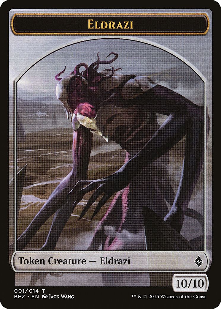 Eldrazi Token (BFZ-001) - Battle for Zendikar Tokens