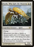 Oyobi, Who Split the Heavens (BOK-018) - Betrayers of Kamigawa Foil