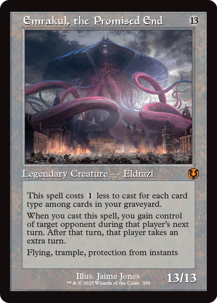 Emrakul, the Promised End (Retro Frame) (INR-330) - Innistrad Remastered