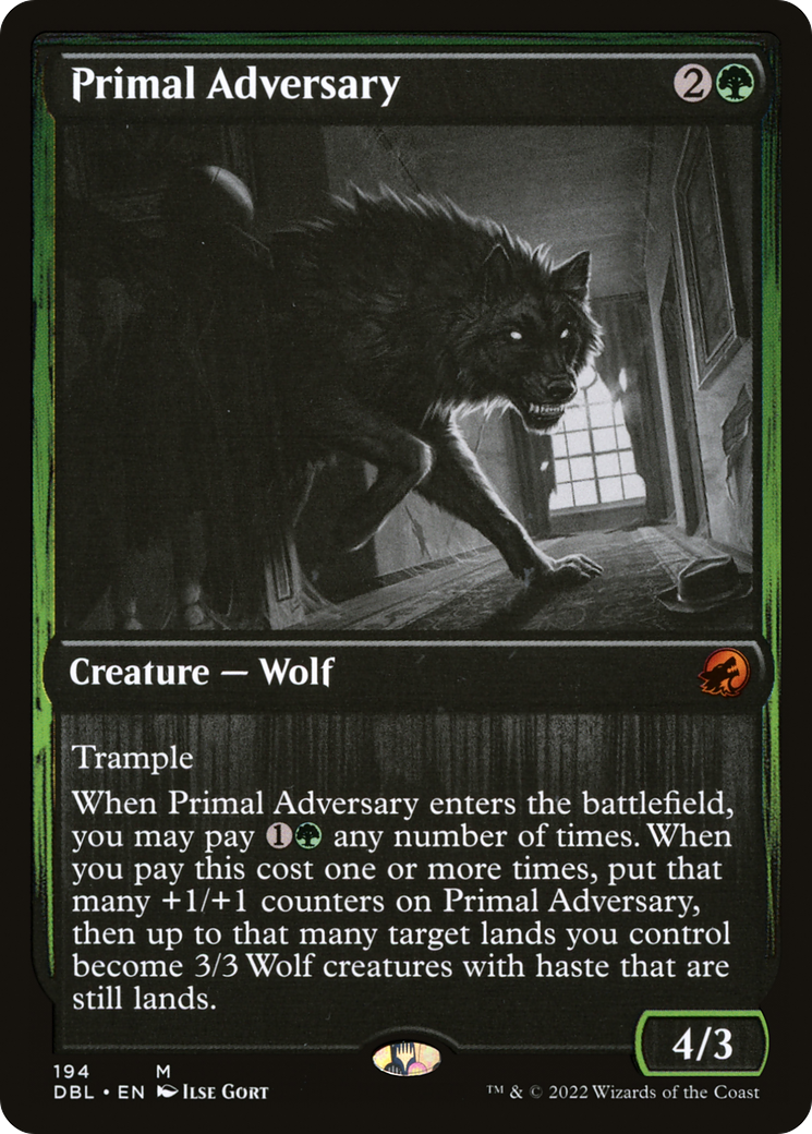 Primal Adversary (DBL-194) - Innistrad: Double Feature