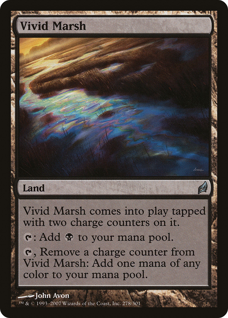 Vivid Marsh (LRW-278) - Lorwyn Foil