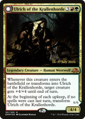 Ulrich of the Krallenhorde (PRE-191S) - Eldritch Moon Promos: (Double Faced Transform) Foil
