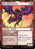 Stormshriek Feral (Showcase) (TDM-304) - Tarkir: Dragonstorm: (Showcase) Foil