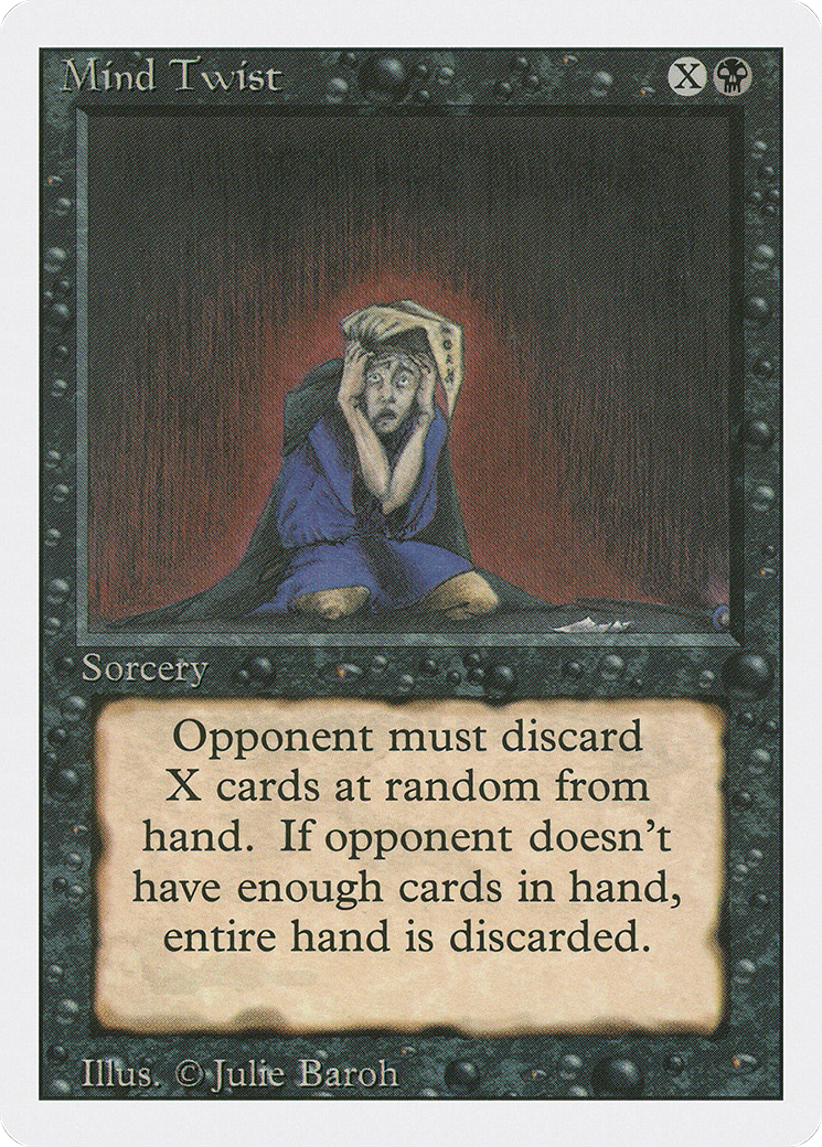 Mind Twist (3ED-) - Revised Edition