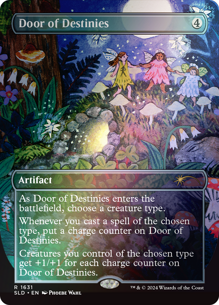 Door of Destinies (Rainbow Foil) (SLD-1631) - Secret Lair Drop (Borderless) Foil