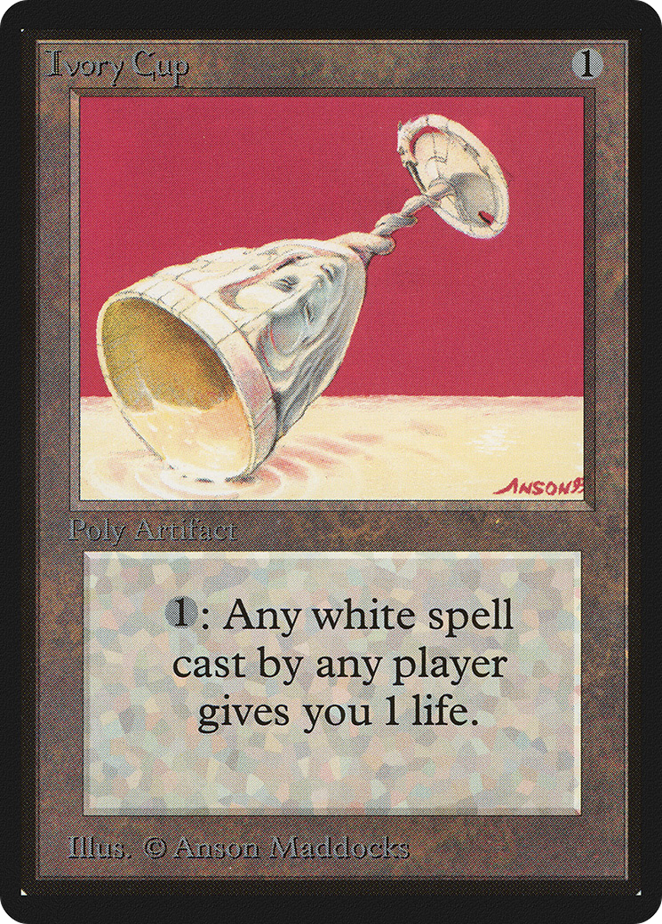 Ivory Cup (LEB-) - Limited Edition Beta