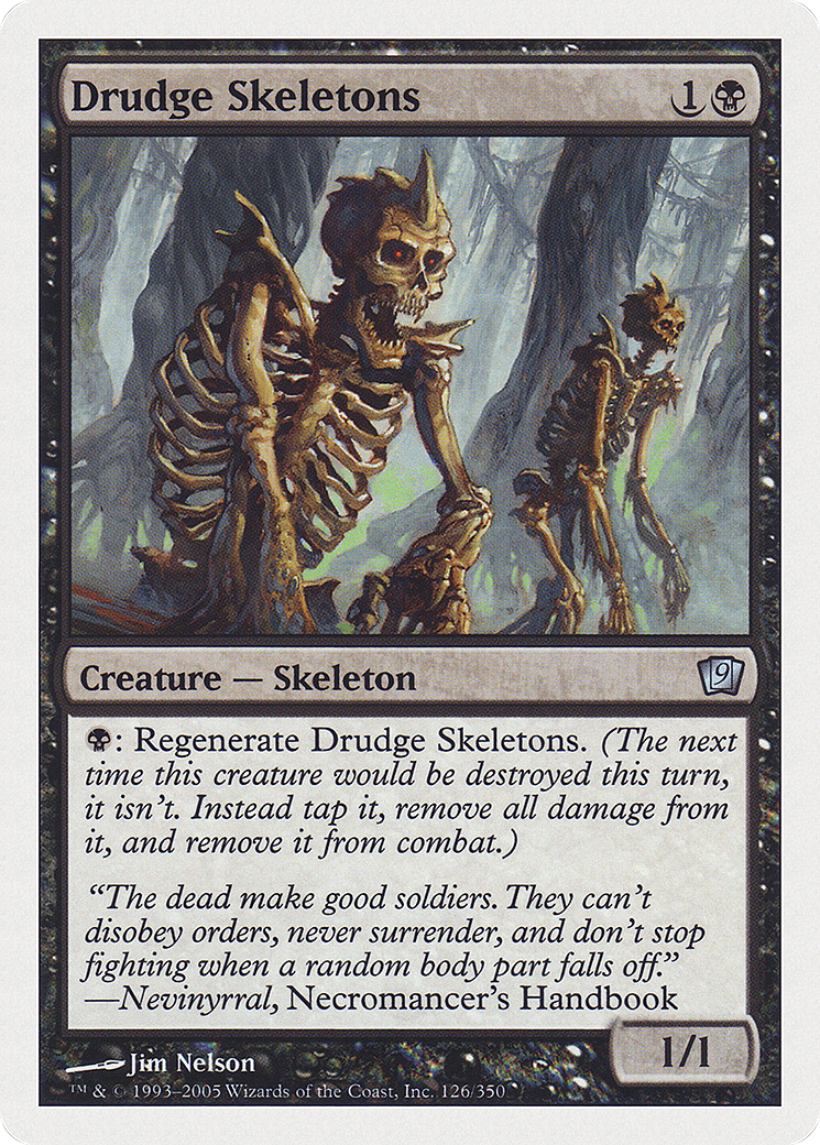 Drudge Skeletons (9ED-126) - 9th Edition