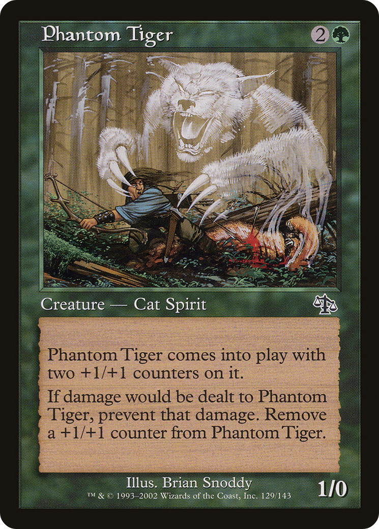 Phantom Tiger (JUD-129) - Judgment Foil