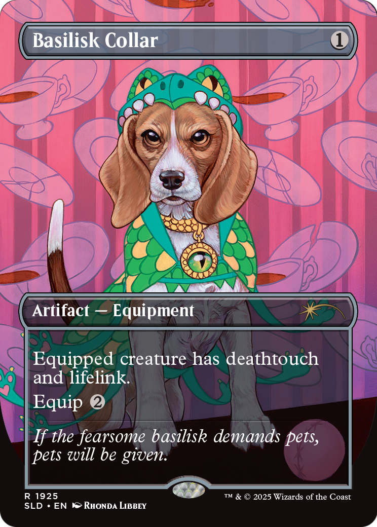 Basilisk Collar (1925) (SLD-1925) - Secret Lair Drop (Borderless)