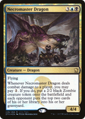 Necromaster Dragon (UMP-226) - Dragons of Tarkir Promos Foil