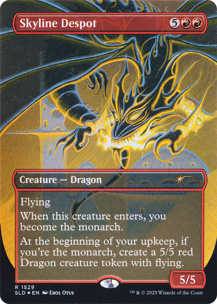 Skyline Despot (Rainbow Foil) (SLD-1529) - Secret Lair Drop (Borderless) Foil